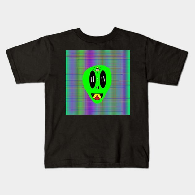 11:11 Alien Kids T-Shirt by mushriah333